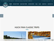 Tablet Screenshot of huckfinncroatia.com
